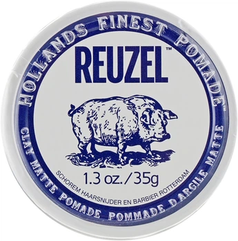 Помада для волос, сильной фиксации - Reuzel Clay Matte Pomade Strong Hold 35g (422073-34615)