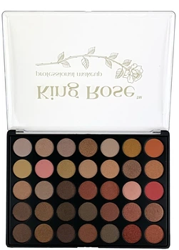 Палетка теней для век, 35 цветов - King Rose Eyeshadow Palette 35OS (699579-19620)