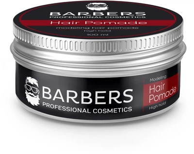 Помада для волос, сильная фиксация - Barbers Modeling Hair Pomade High Hold 100ml (698941-31260)