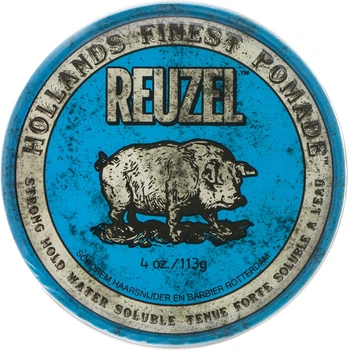 Помада для волос - Reuzel Blue Strong Hold Water Soluble High Sheen Pomade 35g (422119-34835)