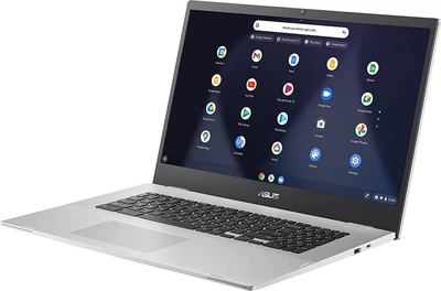 Ноутбук ASUS Chromebook CX1 17.3" FHD 4/32GB, N4500 (CXB170CKA-212) Серебряный