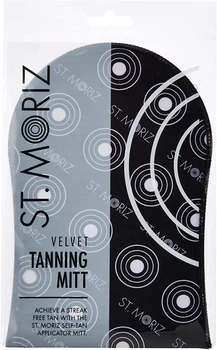 Вельветовая рукавичка для нанесения автозагара St. Moriz Velvet Tanning Mitt