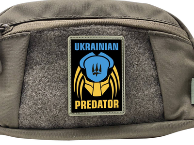 Шеврон на липучці SUMKET "UKRAINIAN PREDATOR"