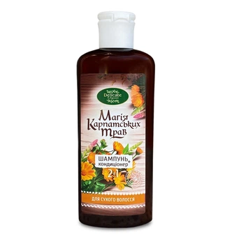 Шампунь - кондиціонер Delicate Organic Магія Карпатських трав для сухого волосся 250 мл