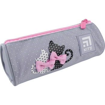 Пенал Kite In Love K22-667-1 45 г 19х7х6.5 см серый