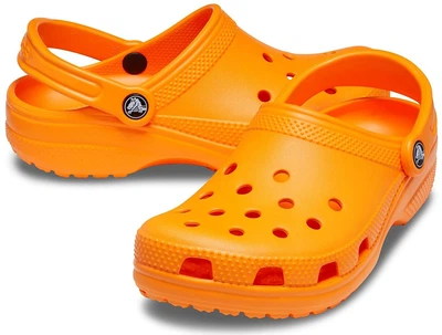 Детские сабо Crocs Toddler Classic Clog 28 оранжевый 206991