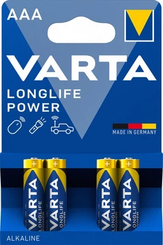 Батарейка Longlife Power AAA 4шт Alkaline 1.5V Varta