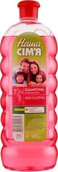 Шампунь для волос "Женьшень" - Velta Cosmetic Наша семья 1000ml (442183-71226)