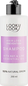 Looky Look Hair Care Shampoo Шампунь проти випадіння волосся з маслом Бей 200ml (182799-95061)