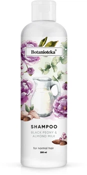 Шампунь для нормальных волос "Черный пион и миндальное молочко" - Botanioteka Shampoo For Normal Hair 250ml (822089-31880)