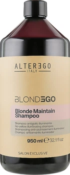 Шампунь против желтизны для осветленных волос - Alter Ego Blondego Blonde Maintain Shampoo 950ml (842330-89556)