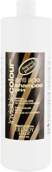 Шампунь для волос после окрашивания без парабенов и сульфатов - Trendy Hair Invisible Color Anti Age Ph4 Post Color Shampoo 1000ml (739491-80329)