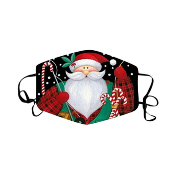 Турмалинова Новорічна захисна маска "Дід Мороз з подарунками" Віковий Схід