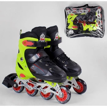 Роликовые коньки Best Rollers 10560 NEW Размер 38-42 L Раздвижные Колеса PU