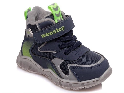 Ботинки для мальчика синие Weestep R556965041 DB 24
