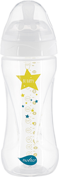 Детская Антиколиковая бутылочка Nuvita NV6051 Mimic Collection 330мл белая (NV6051BIANCO)