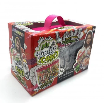 Сумка-раскраска My Color Case косметичка, укр., в коробке 21х14х12см, Danko Toys (COC-01-04U)