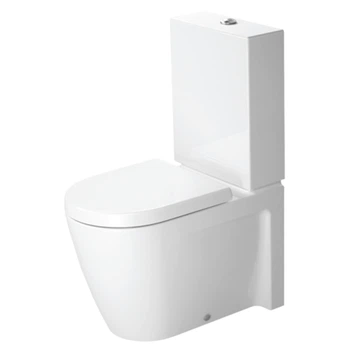 Унитаз напольный белый без бачка DURAVIT Starck2 без сиденья выпуск в стену 2145090000