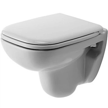 Унитаз подвесной белый DURAVIT D-Сode с крышкой 45351900A1