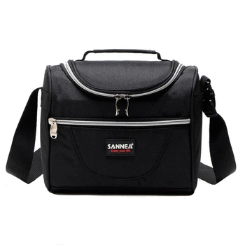 Ланч бег Sanne Picnic 7 л чорний (LB-3242)