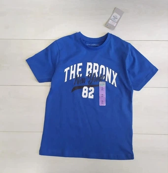 Футболка синего цвета The Bronx Primark 134cм (40005217)