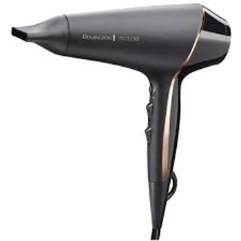 Фен Remington AC9140B PROLUXE MIDNIGHT EDITION, 2400Вт, АС-мотор, 3+2, холодный воздух, черный (AC9140B)