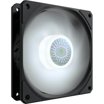 Вентилятор CoolerMaster SickleFlow 120 White LED (MFX-B2DN-18NPW-R1), 120х120х25 мм, 4pin, Single pack w/o Hub