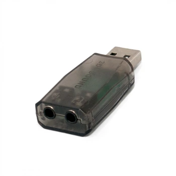 Внешняя звуковая карта USB Sound card 3D Extradigital