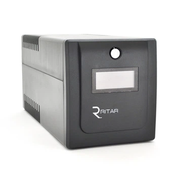 ИБП Ritar RTP1500 (900W) Proxima-D, LCD, AVR, 3st, 4xSCHUKO socket, 2x9Ah, plastik Case ( 460 x 225 X 245 ) 11,9 кг Q2