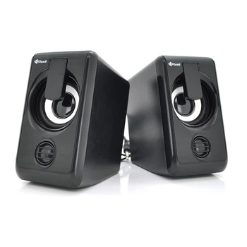 Колонки 2.0 Kisonli L-1010 для ПК и ноутбука USB + 3.5mm 2x3W 20Hz-20KHz Black