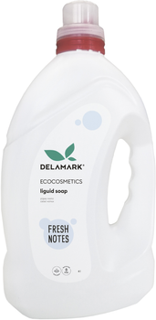 Жидкое мыло DeLaMark Свежие нотки 4 л (4820152332042)