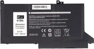 Аккумулятор PowerPlant для ноутбуков Dell Latitude 7280 DJ1J0 11.4 В 3600 мА*ч (NB441488)