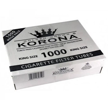 Гильзы Korona для набивки сигарет 1000 шт (5902768381634)
