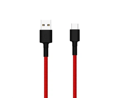 Кабель Xiaomi Mi Braided USB Type-C Cable 100cm SJV4110GL Red