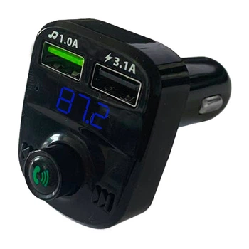 Автомобильный ФМ Bluetooth модулятор FM-трансмиттер для авто в машину 2xUSB 3.1 A