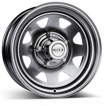 Стальные диски Dotz Dakar R15 W6 PCD5x139.7 ET0 DIA110.1 (black)