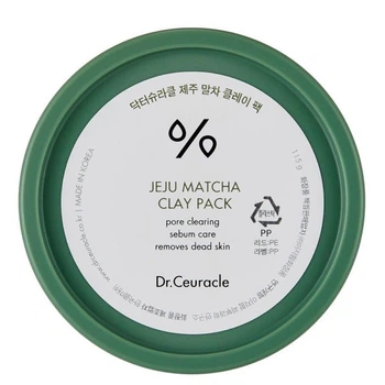 Jeju Matcha Clay Pack Очищуюча глиняна маска з чаєм Матча Dr.ceuracle 115g