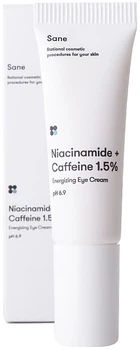 Крем под глаза от темных кругов и отеков с кофеином - Sane Niacinamide + Caffeine 1.5% Energizing Eye Cream 20ml (864888-187)