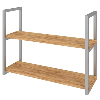 Офисная консоль Loft Details S-2-2-90 дуб крафт золотой