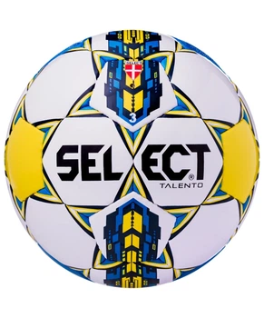 М’яч футбольний SELECT Talento (smpl) біл/син/жовт, 3