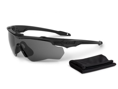 Тактичні балістичні окуляри ESS Crossblade Smoke Gray