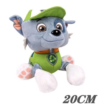 М'яка іграшка плюшева Щенячий Патруль Роккі Spin Master Paw Patrol 20 см
