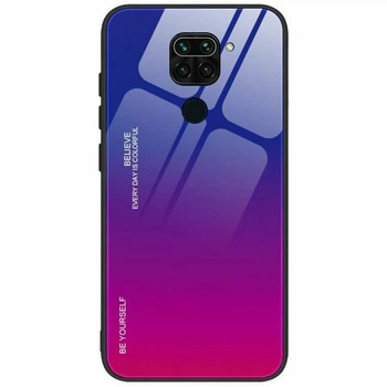 Защитный чехол Deexe Gradient Color для Xiaomi Redmi Note 9 / Redmi 10X - Blue / Rose