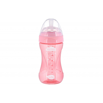 Бутылочка для кормления Nuvita Mimic Cool 250 мл розовая (NV6032PINK)