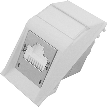 Розетковий модуль MOLEX STP Cat 6a білий (MEU-00065-02)