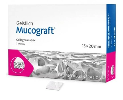 Mucograft Мембрана 15 х 20 мм, Geistlich (Мукографт), 1 шт