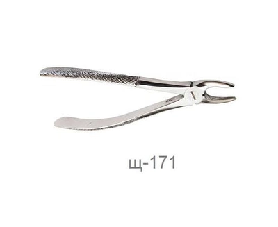 Щипцы для удаления клыков и премоляров верхней челюсти Щ-171