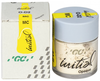 INITIAL MC Powder Opaque GC (Інішал МС Порошковий Опак), 20г (Powder Opaque OB2, GC, кераміка), 8910-1146