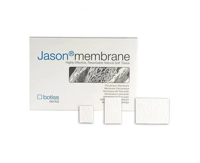 Jason membrane Botiss Резорбируемая мембрана (Джейсон мембрана), 1 шт (20х30 мм, Botiss, кость), 6110-0978