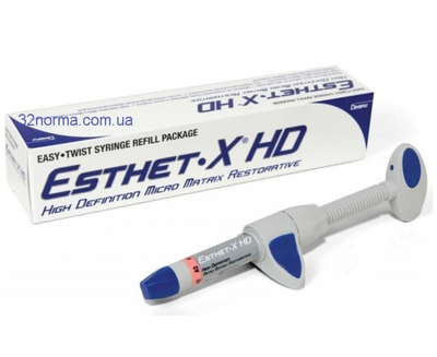 Естет Ікс (Esthet.X HD) фотополімер шприц 3г (C4O, Dentsply Sirona, фотополімер), 6110-0964